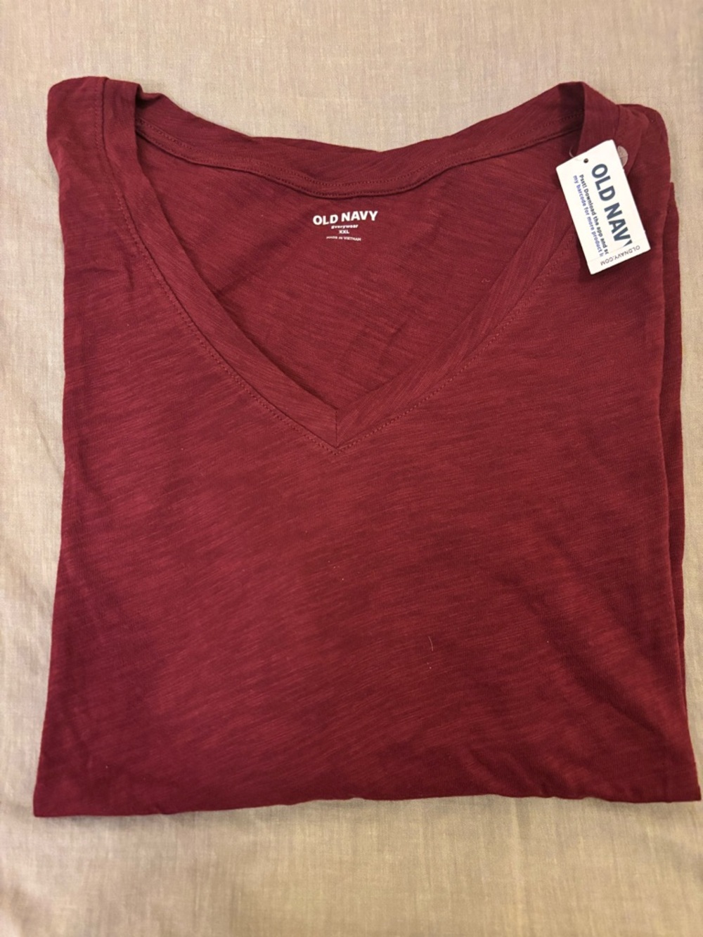 NWT Old Navy Women’s XXL Long Sleeve 100% Cotton Shirt